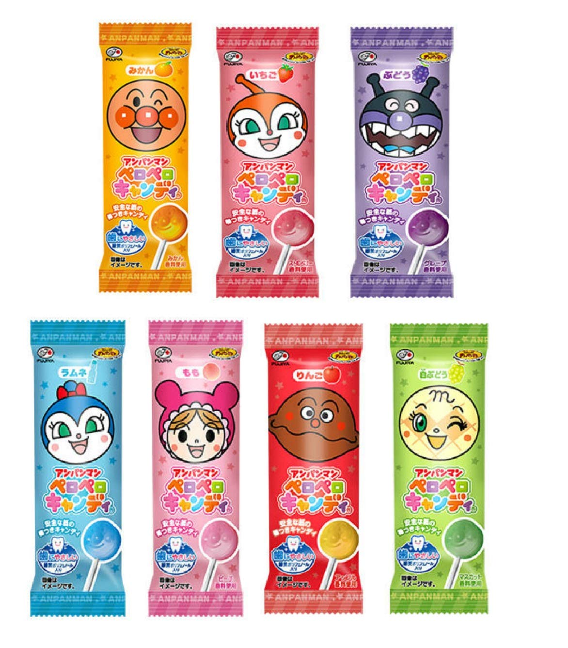 Amazon.co.jp: 不二家 アンパンマンペロペロキャンディ : 食品・飲料・お酒